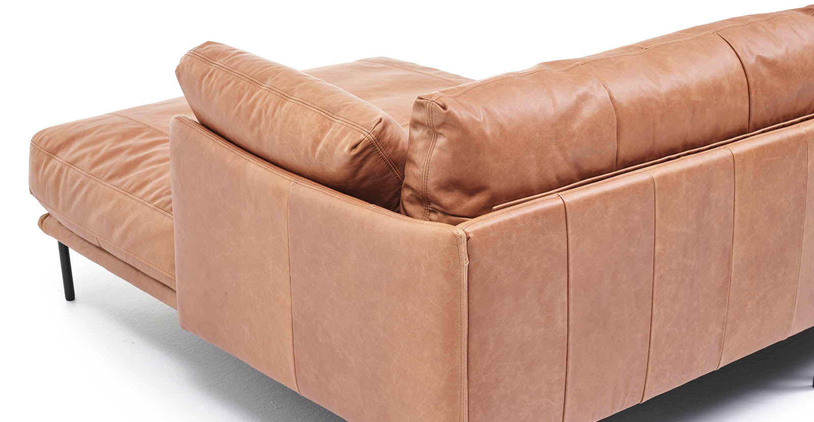 Hoeksalon Lucca | Leder