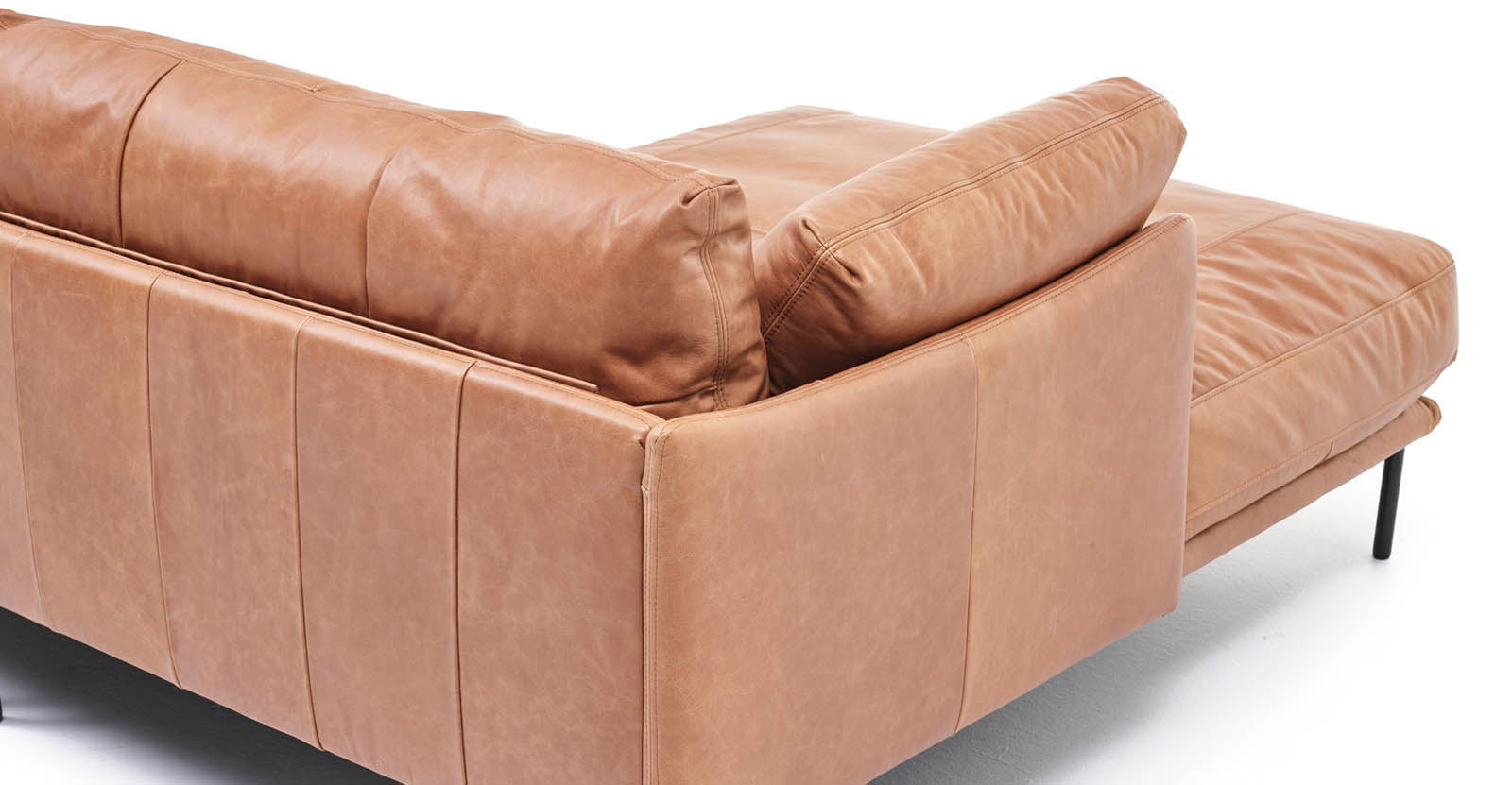 Hoeksalon Lucca | Leder