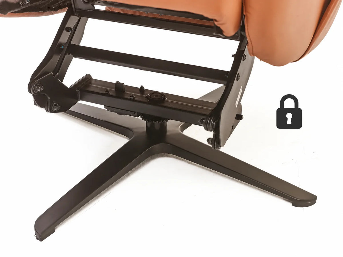 Sta-op functie met safety lock